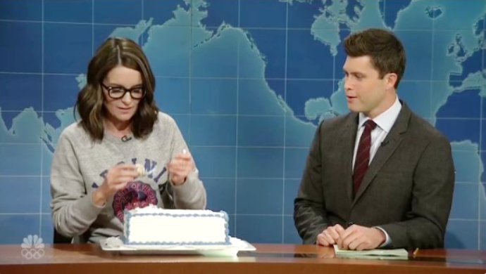 Tina Fey, Jimmy Fallon, Seth Meyers Make Surprise Appearances on 'SNL's Weekend Update'